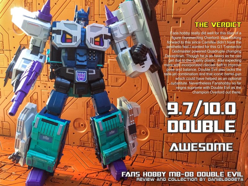 Fans Hobby MB 08 Double Evil Review Of Unofficial D 307 Overlord By Danielgogeta  (42 of 42)